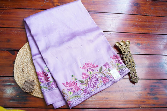 semi tussar saree PC18303