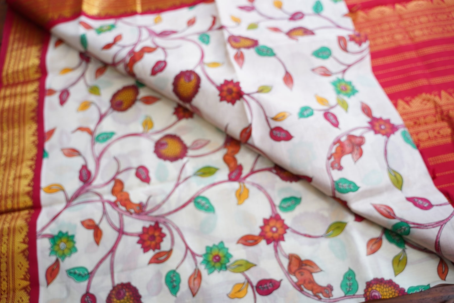 Kanchi Handloom Silk Cotton Saree PC17264