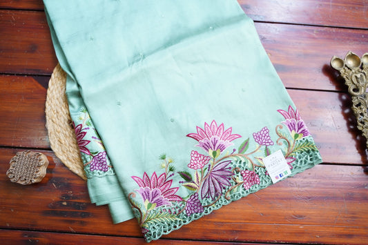 semi tussar saree PC18302