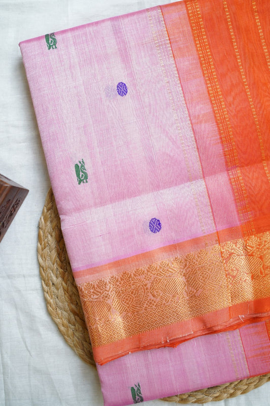 Kanchi Handloom Silk Cotton Saree PC14605