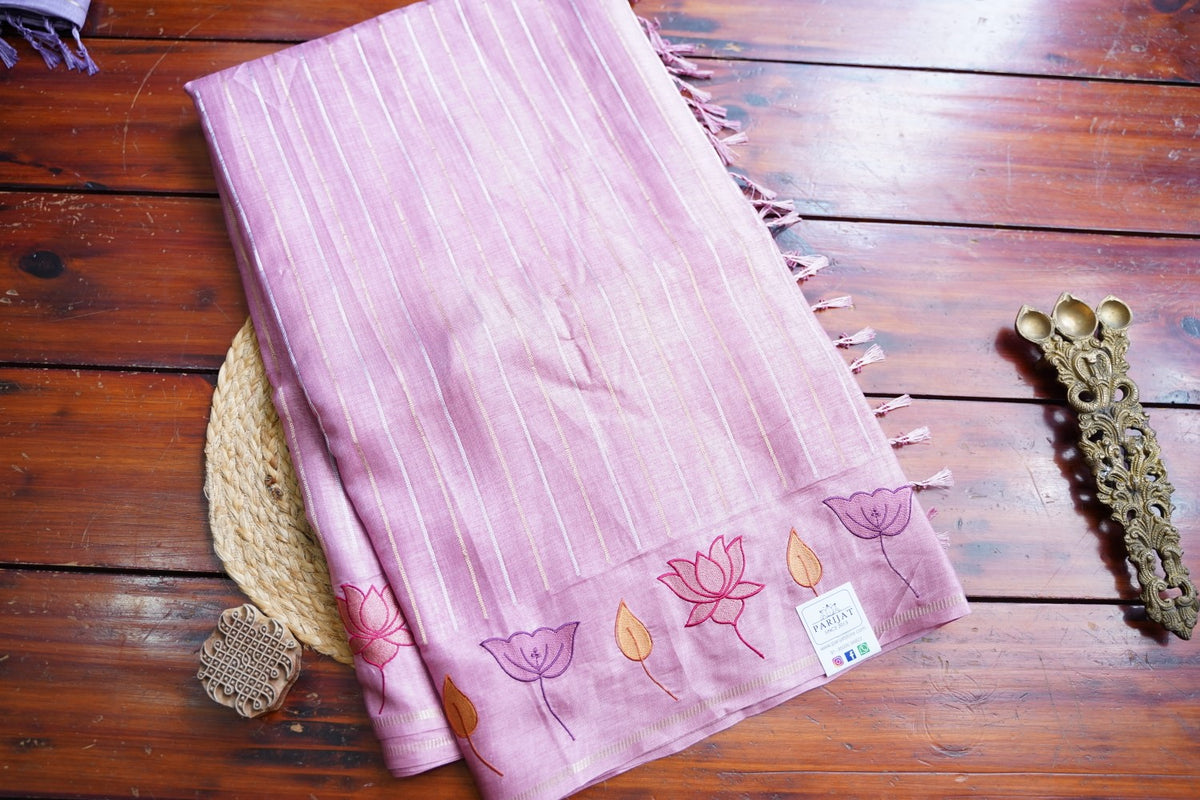 semi tussar saree PC18264