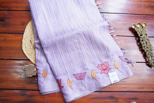 semi tussar saree PC18264