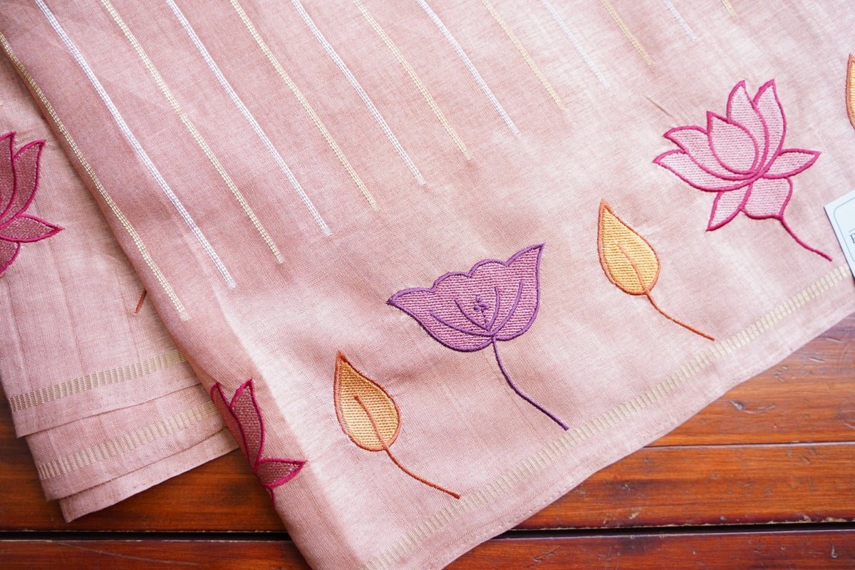 semi tussar saree PC18265