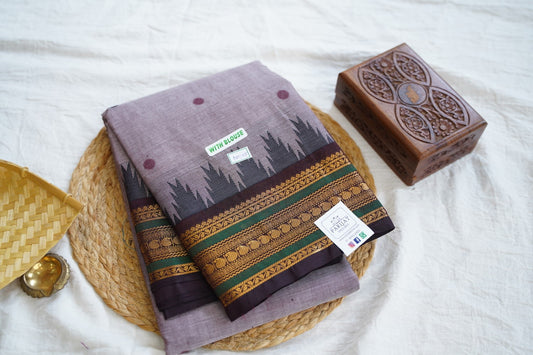 Chettinad handloom Cotton Saree PC16211