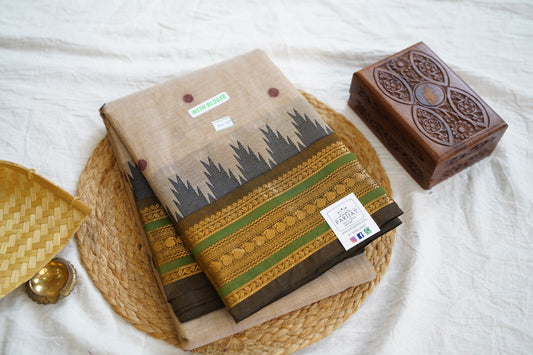 Chettinad handloom Cotton Saree PC16212