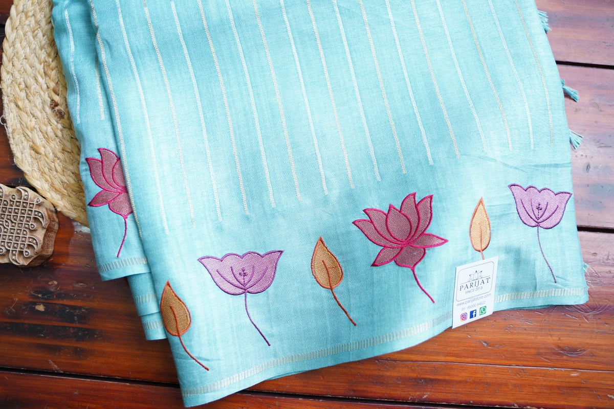 semi tussar saree PC18267