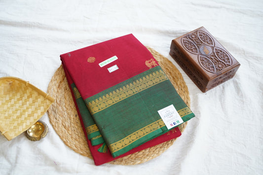 Chettinad handloom Cotton Saree PC16260