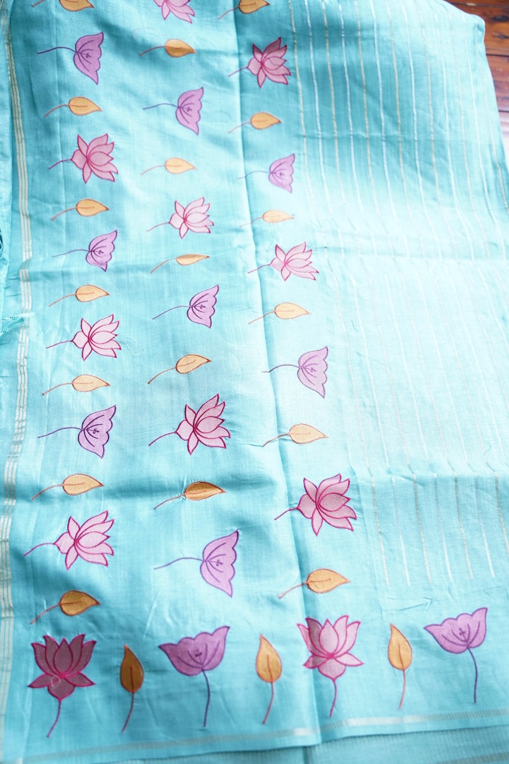 semi tussar saree PC18267