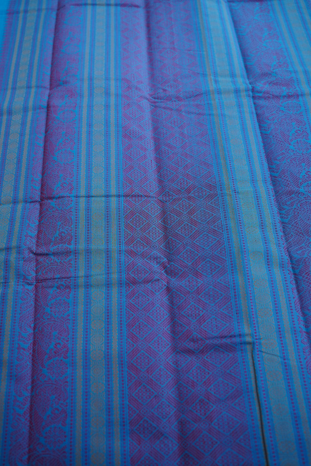 Kanchi handloom Cotton Saree PC17381