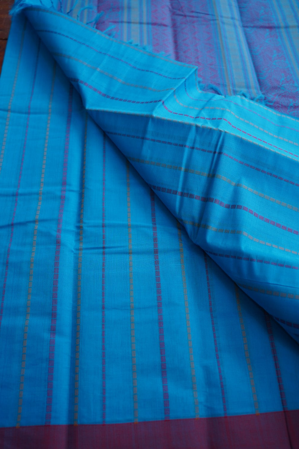 Kanchi handloom Cotton Saree PC17381
