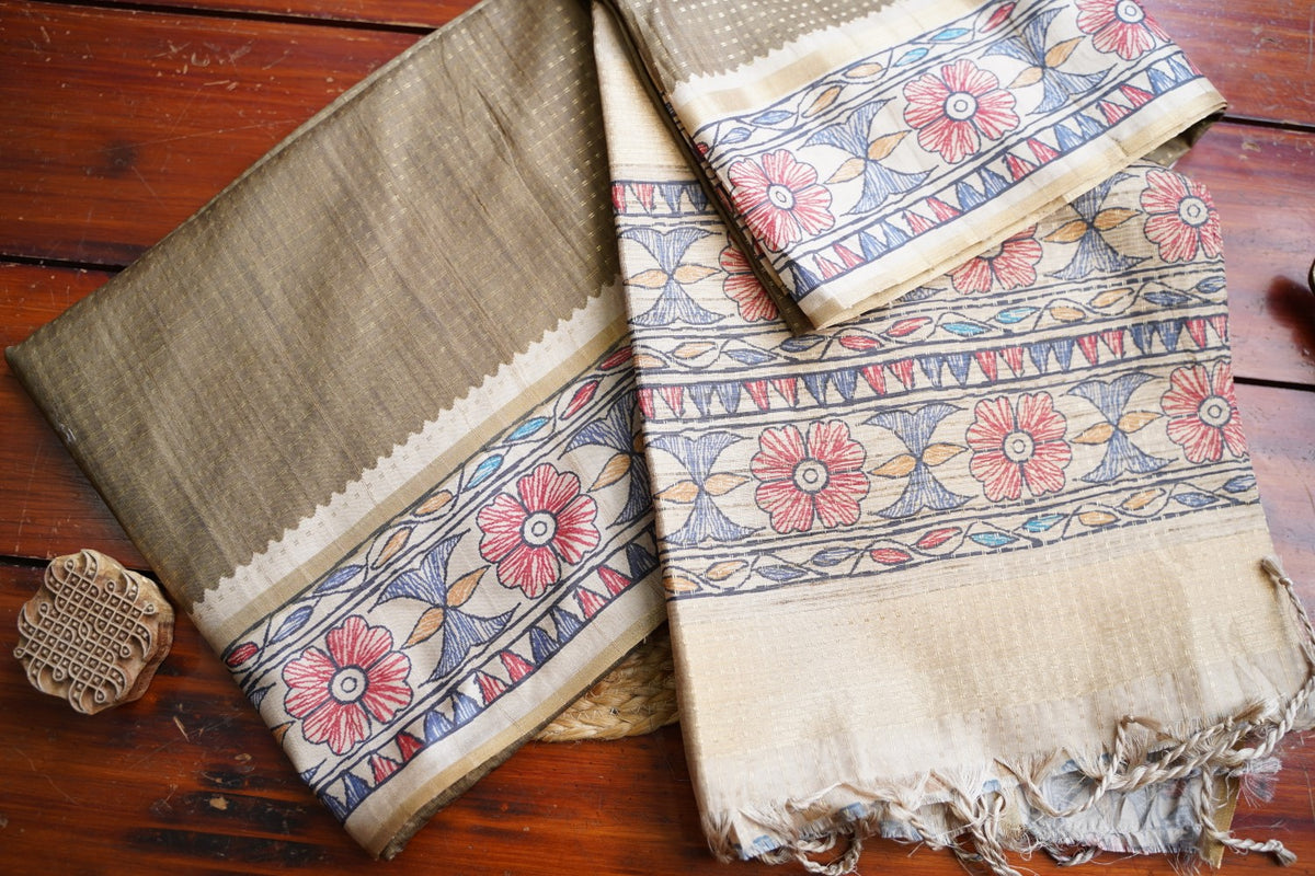 Matka silk saree PC18297
