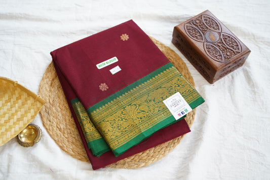 Chettinad handloom Cotton Saree PC16250