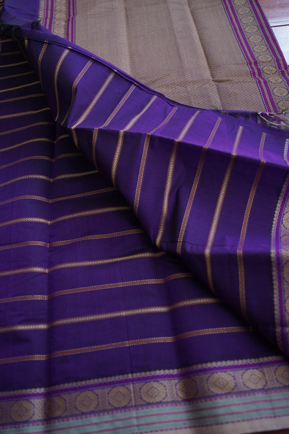 Kanchi handloom Cotton Saree PC17380