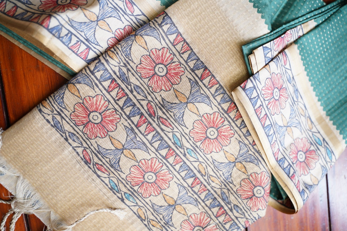 Matka silk saree PC18296