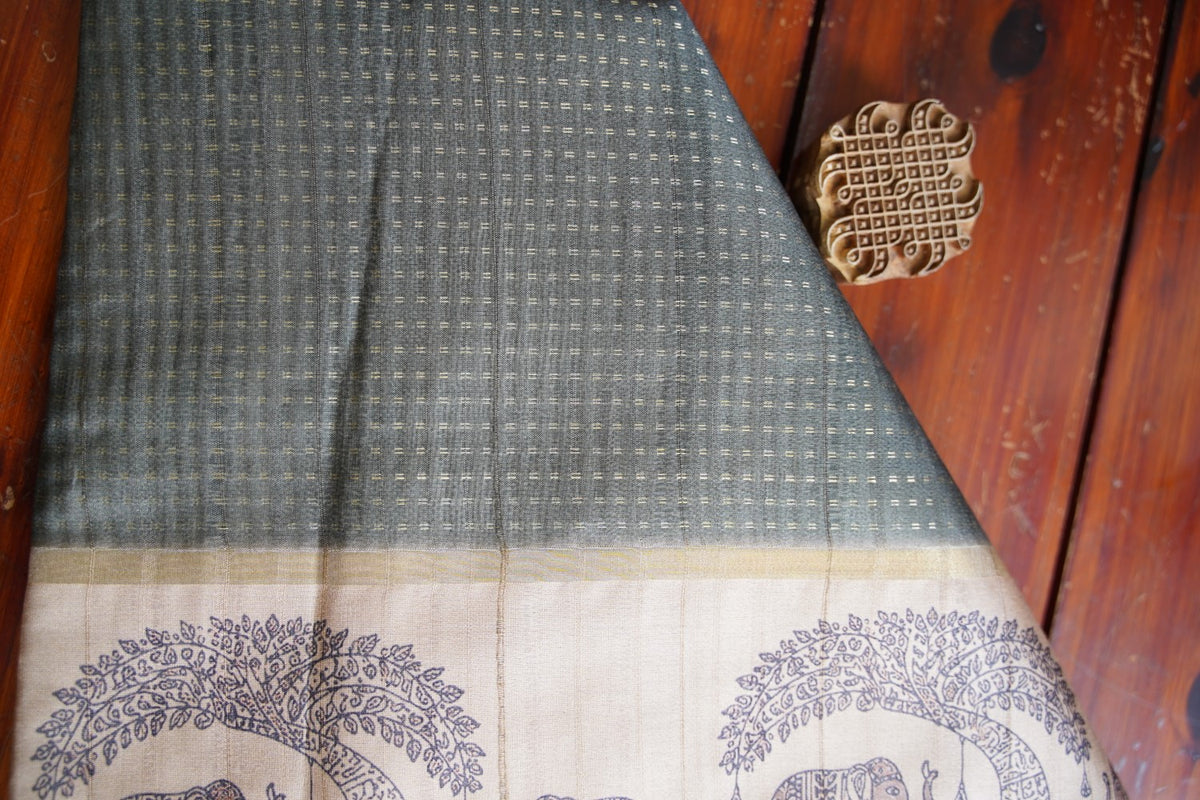 Matka silk saree PC18293