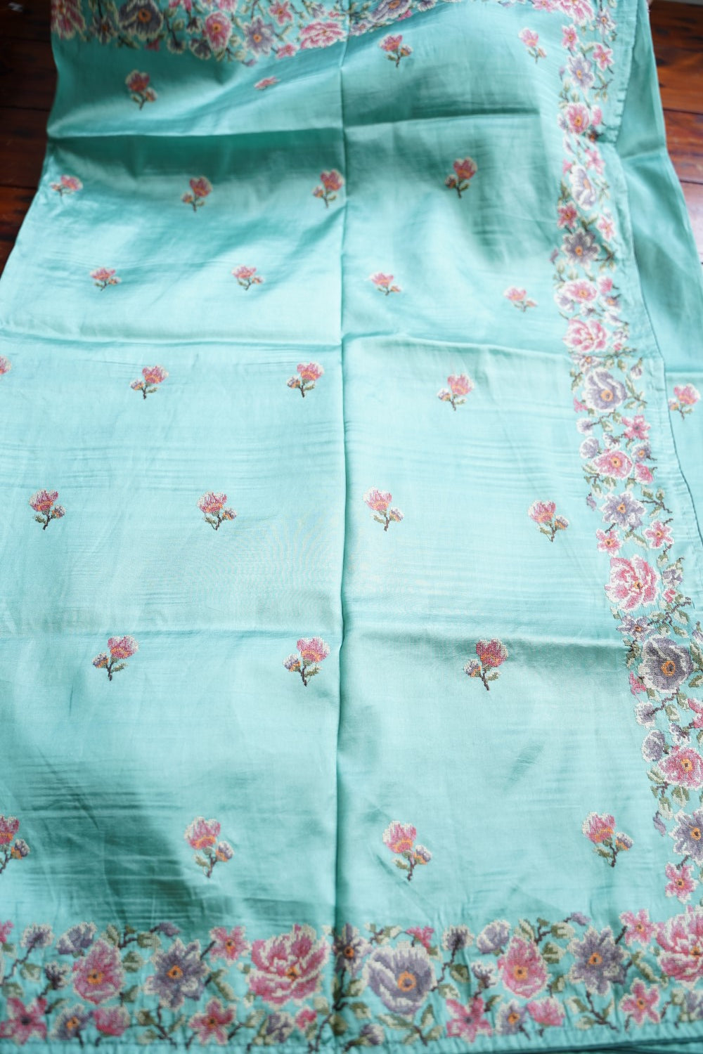 semi tussar saree PC18311