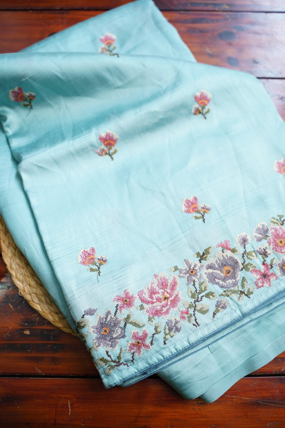 semi tussar saree PC18309