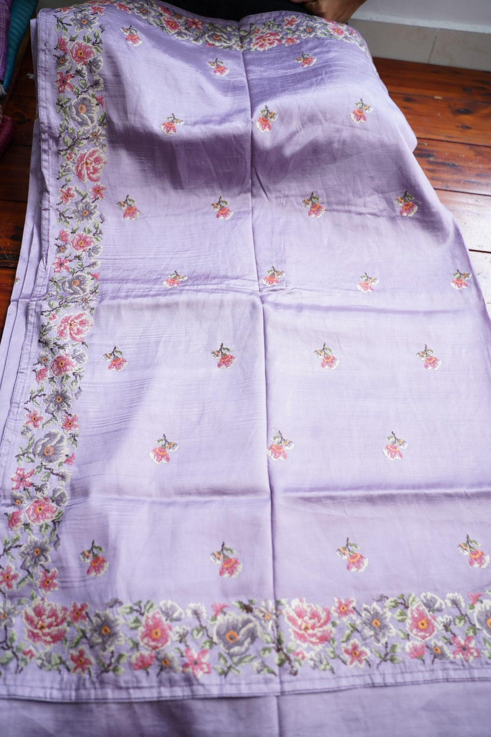 semi tussar saree PC18310
