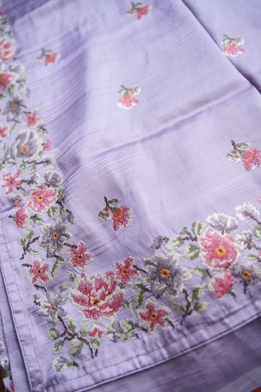 semi tussar saree PC18310