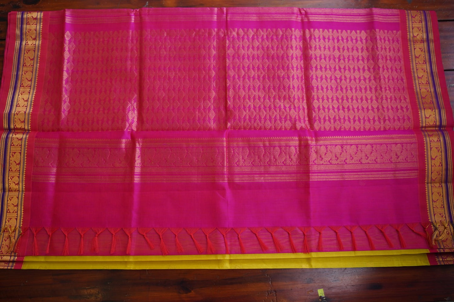 Kanchi Handloom Silk Cotton Saree PC17336