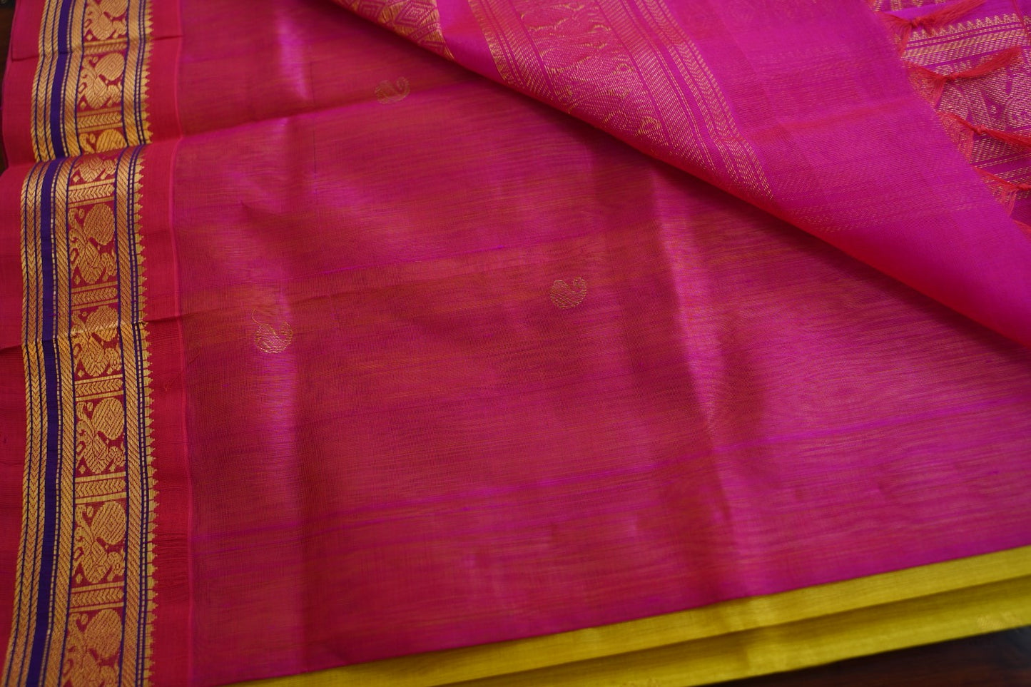 Kanchi Handloom Silk Cotton Saree PC17336