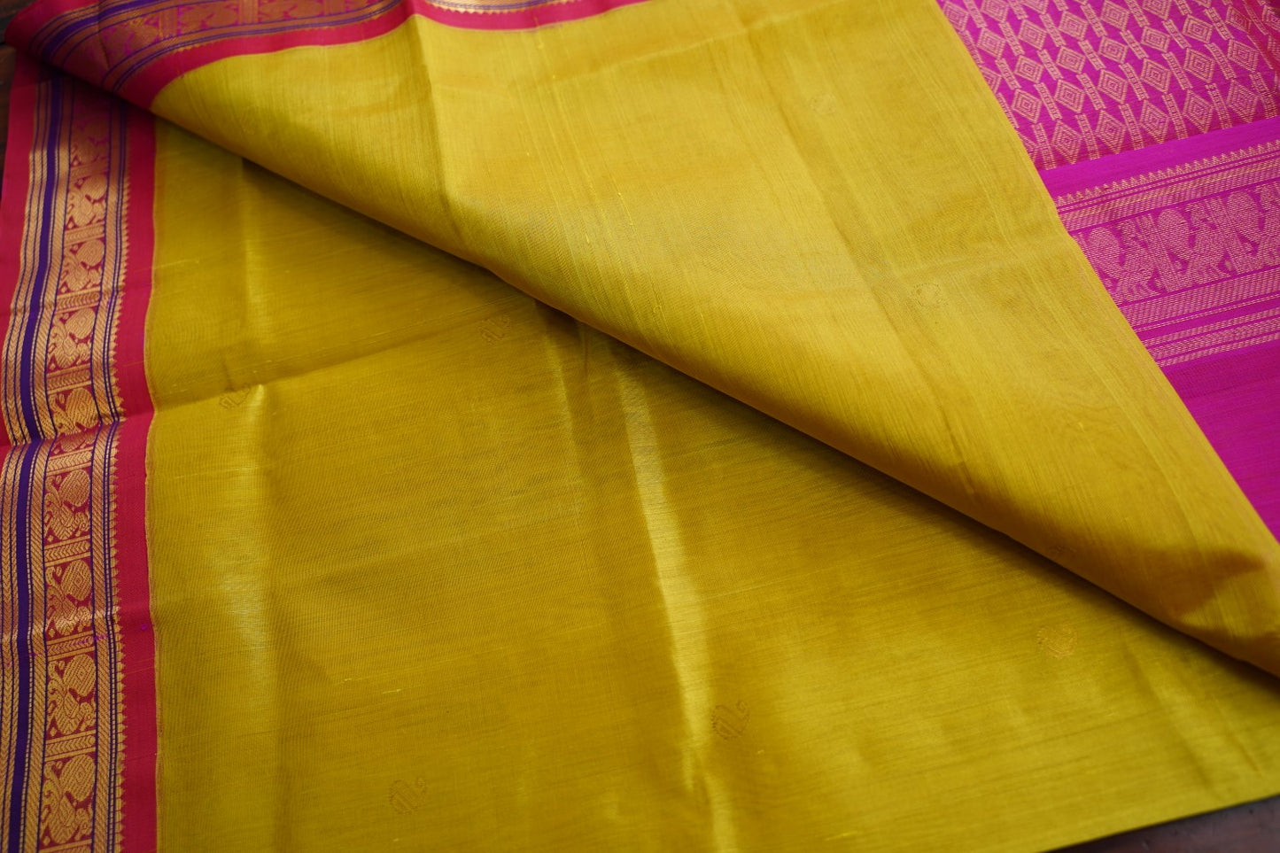 Kanchi Handloom Silk Cotton Saree PC17336