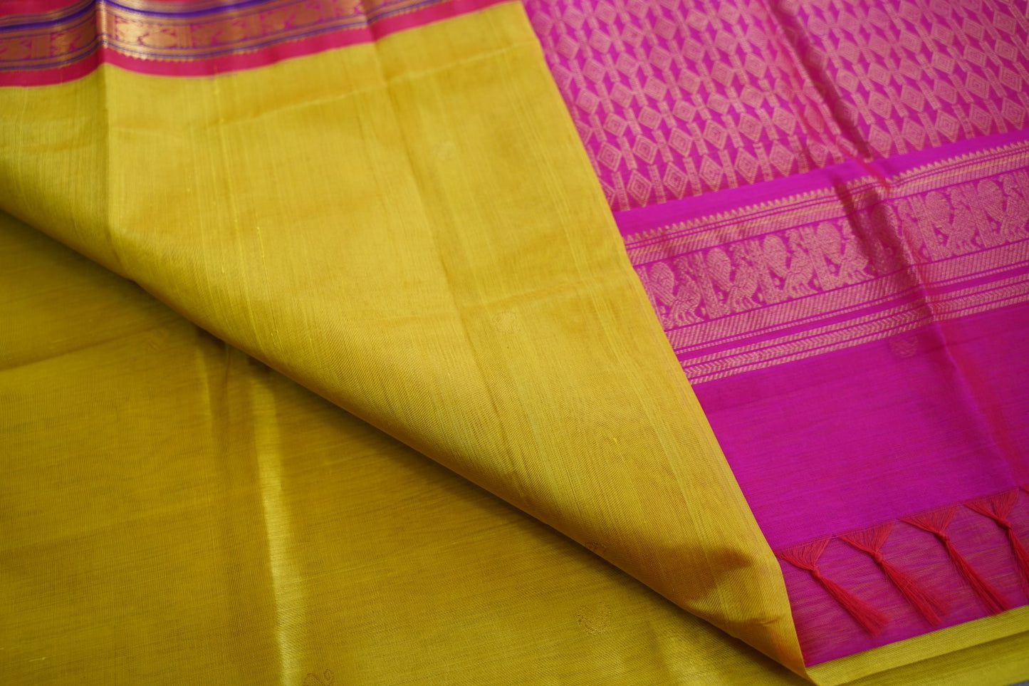 Kanchi Handloom Silk Cotton Saree PC17336