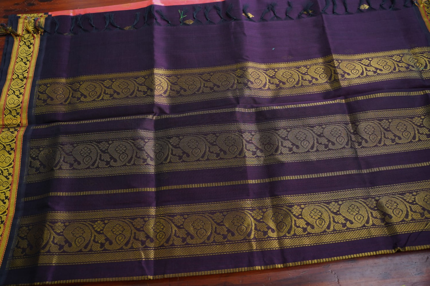 Kanchi Handloom Silk Cotton Saree PC17330