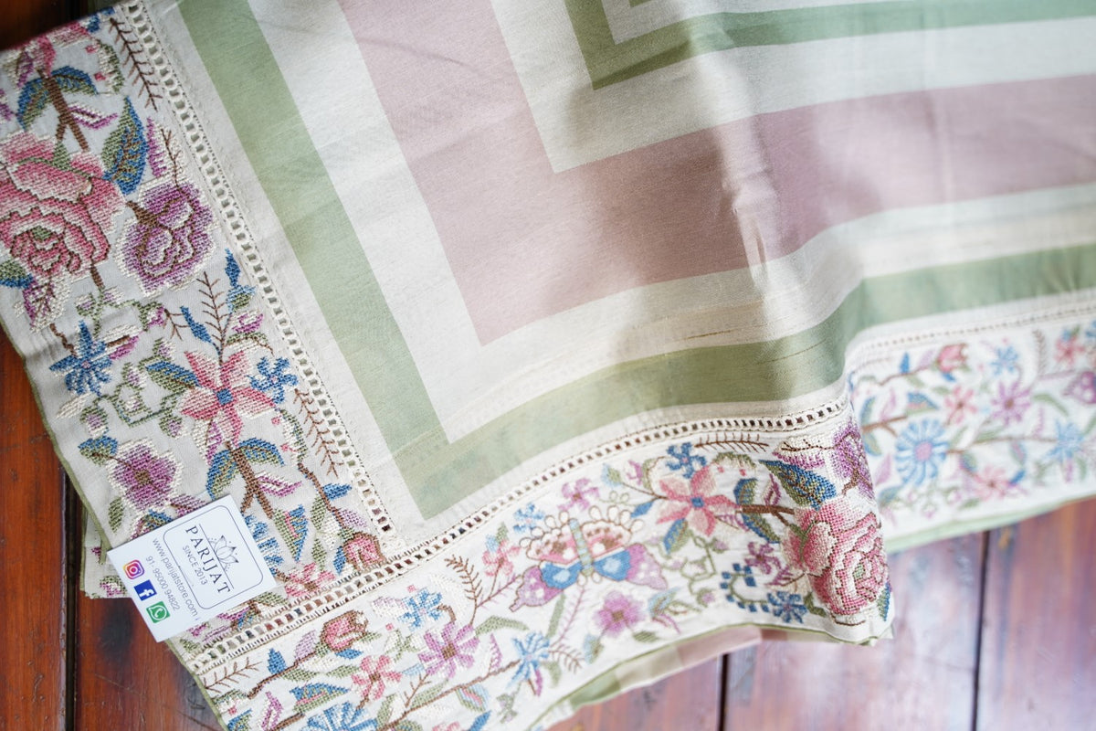 semi tussar saree PC18307