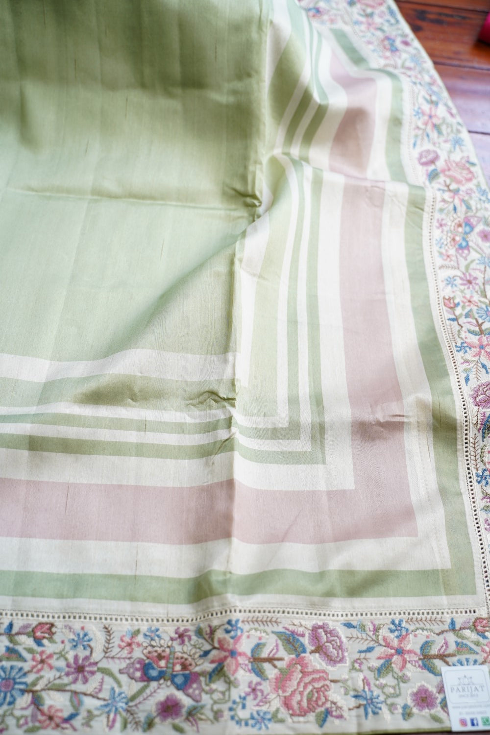 semi tussar saree PC18307
