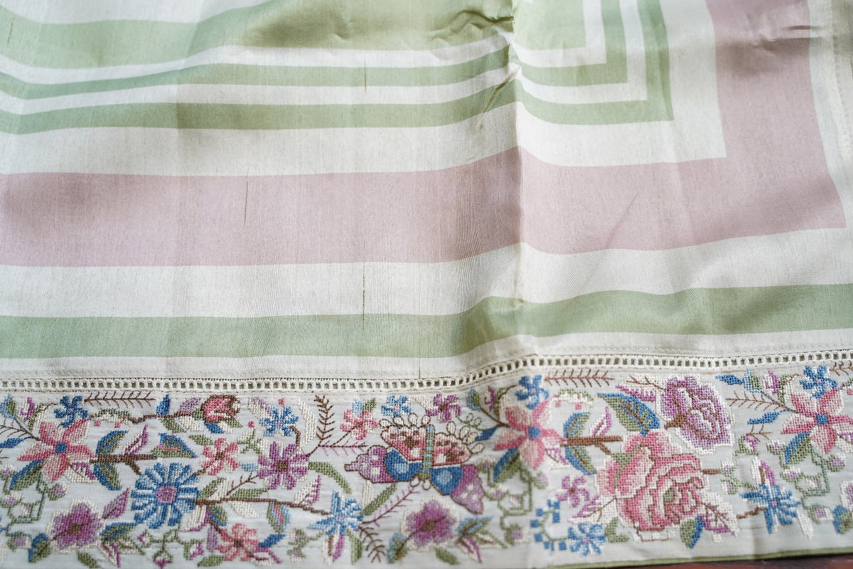 semi tussar saree PC18307