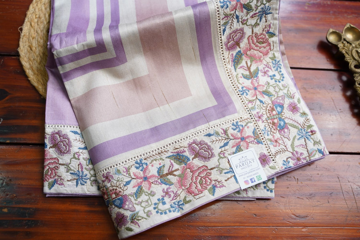 semi tussar saree PC18306