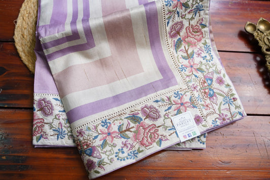 semi tussar saree PC18306