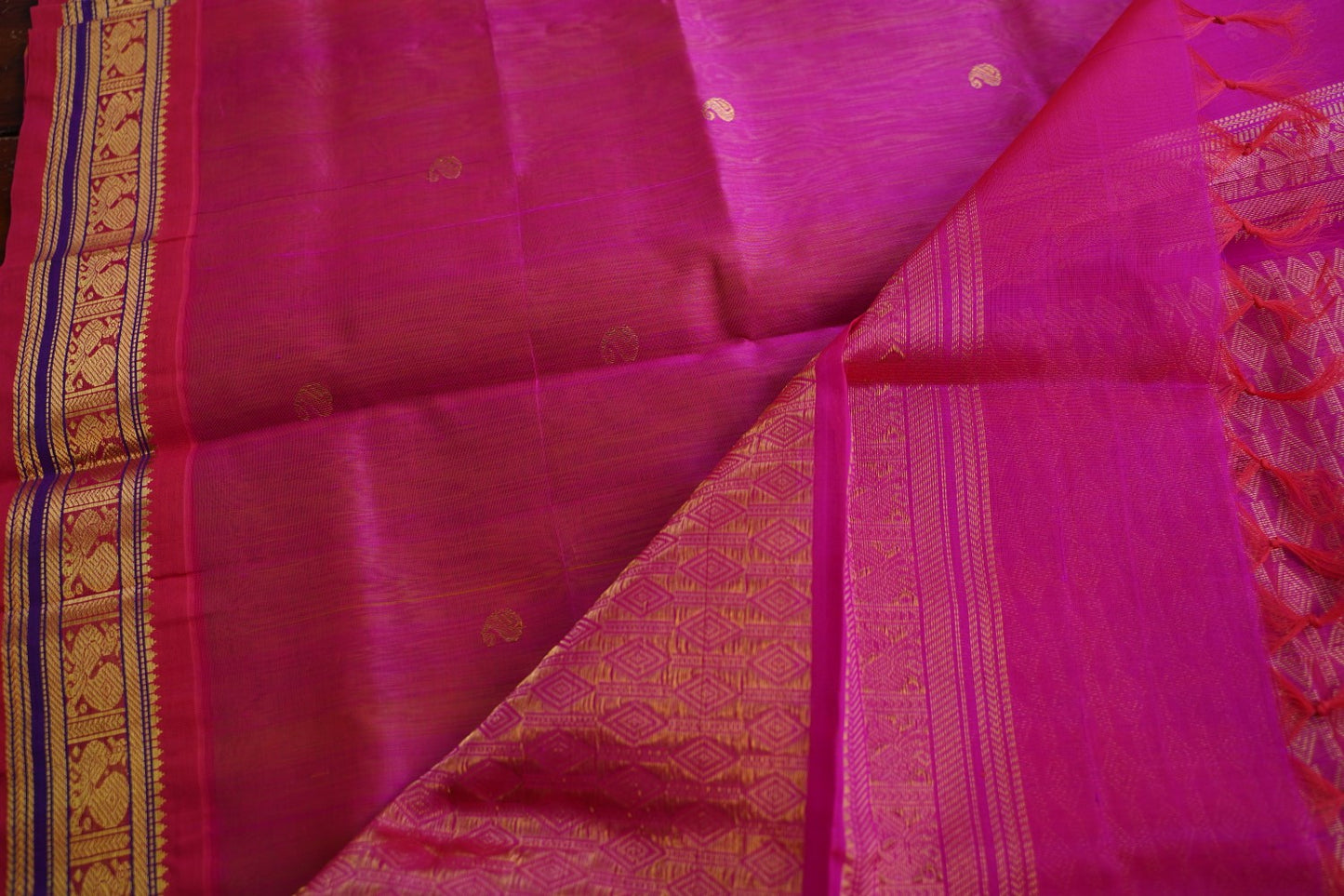 Kanchi Handloom Silk Cotton Saree PC17346
