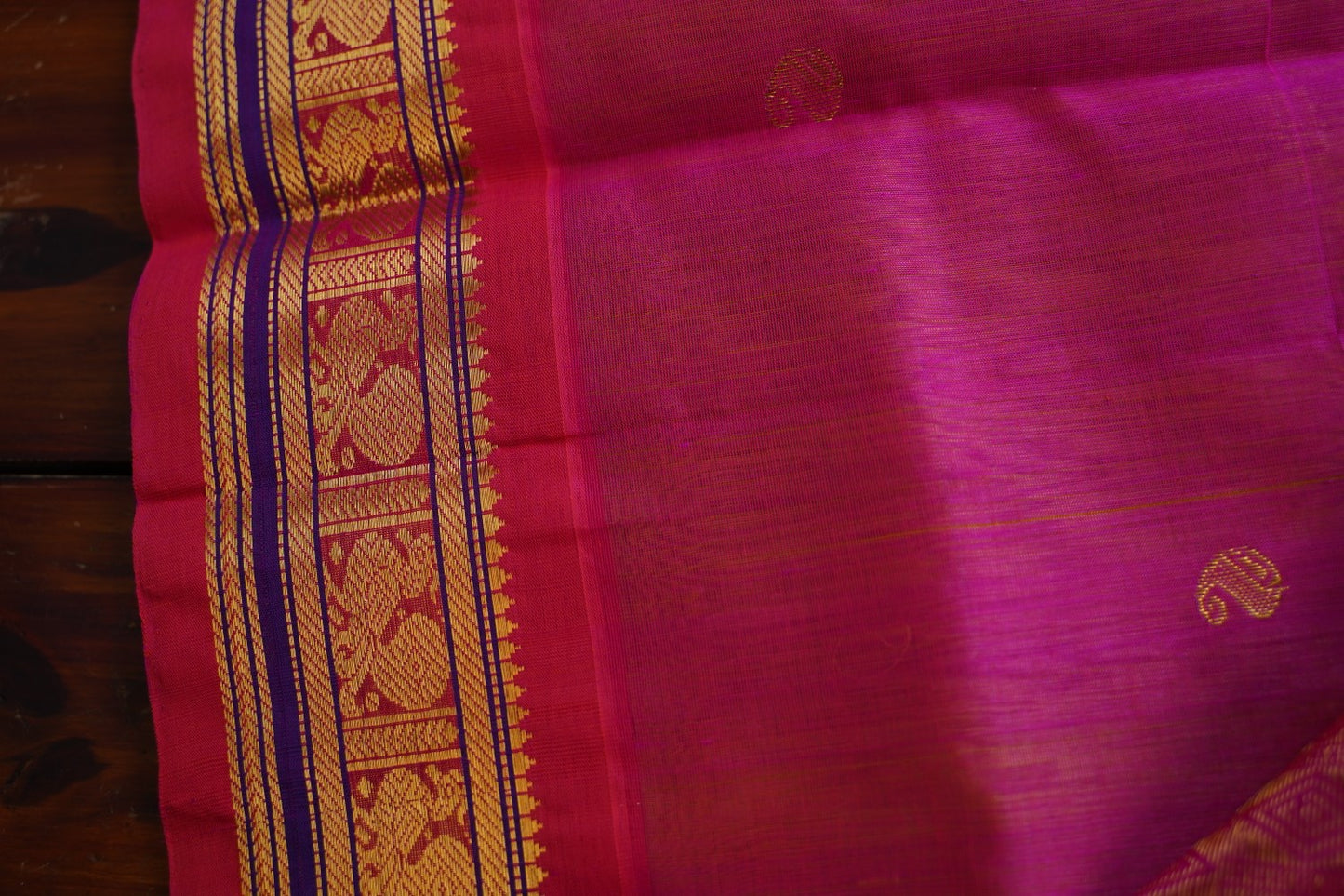 Kanchi Handloom Silk Cotton Saree PC17346