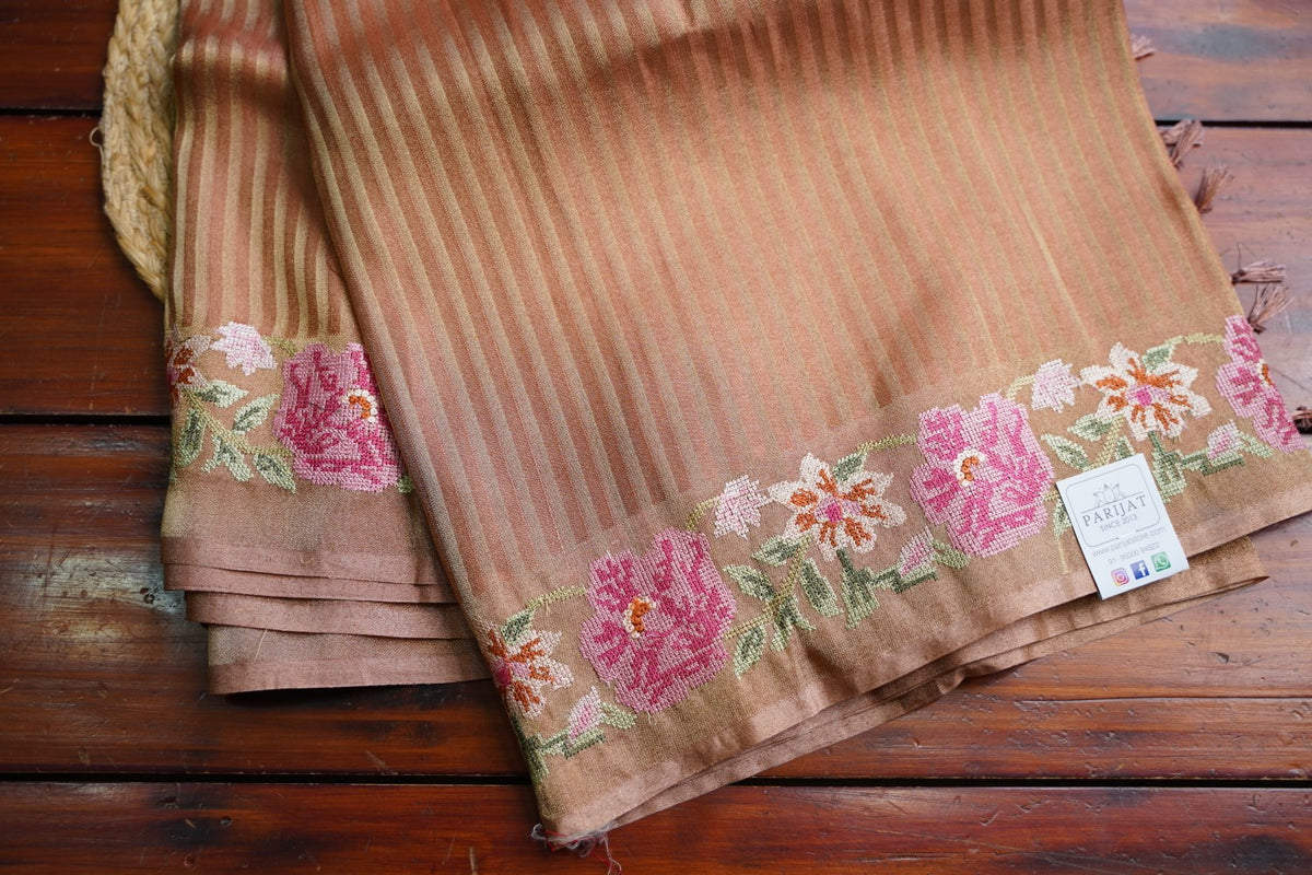 semi tussar saree PC18315
