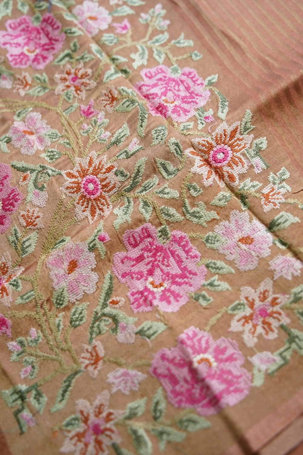 semi tussar saree PC18315