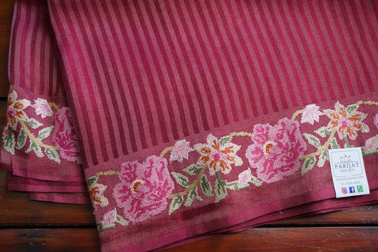 semi tussar saree PC18316