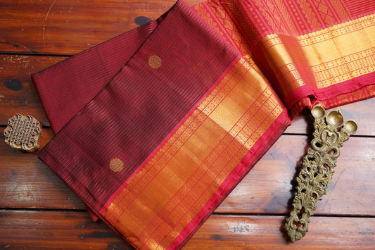 Kanchi Handloom Silk Cotton Saree PC18321
