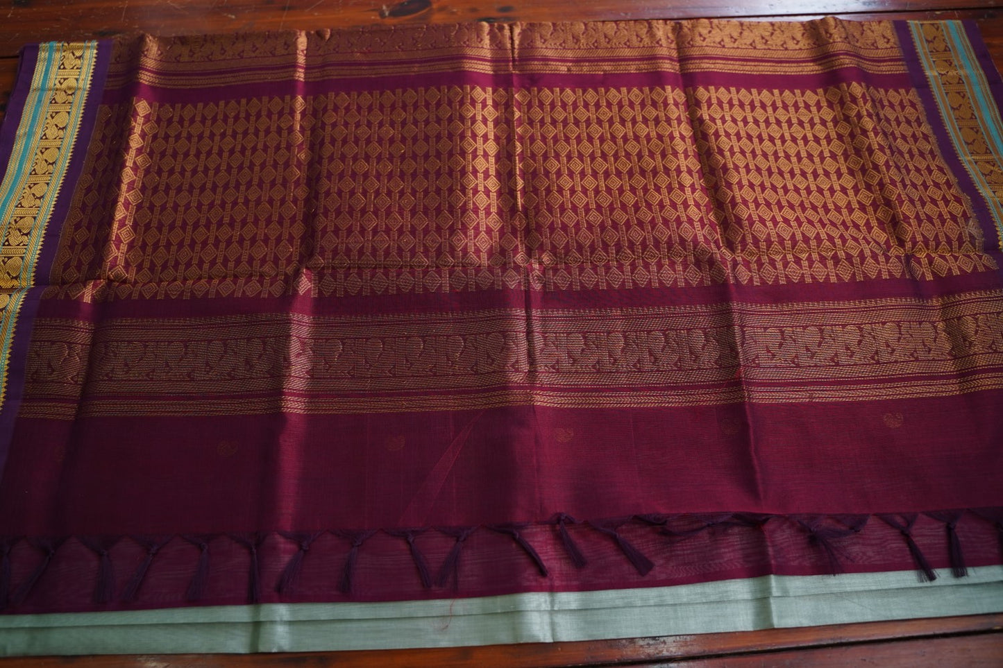 Kanchi Handloom Silk Cotton Saree PC17345
