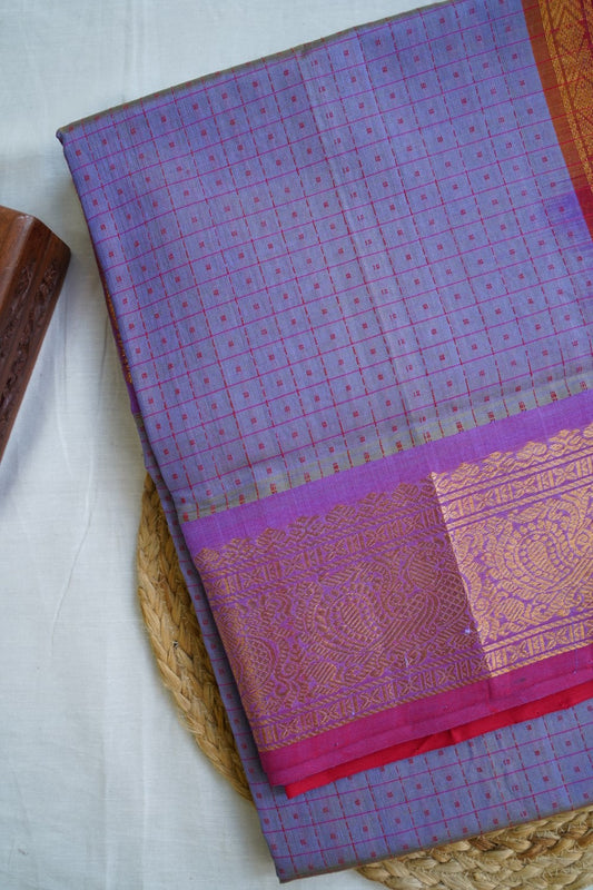 Kanchi Handloom Silk Cotton Saree PC14620