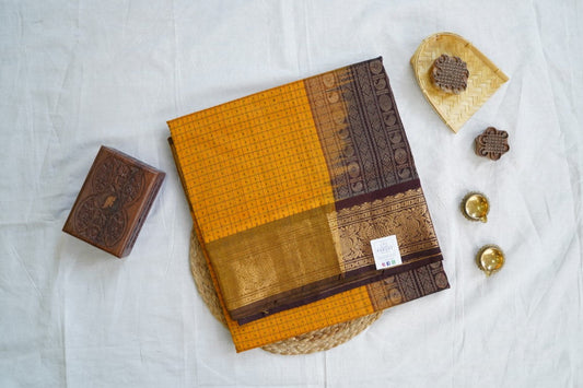 Kanchi Handloom Silk Cotton Saree PC14617