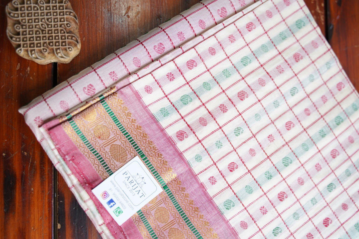 Kanchi Silk Cotton Saree PC18319