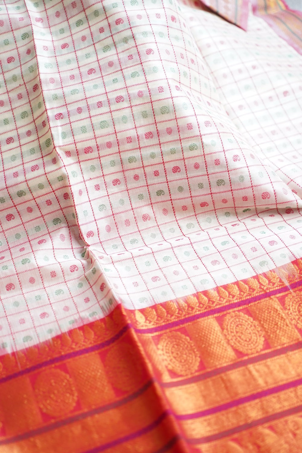 Kanchi Silk Cotton Saree PC18319