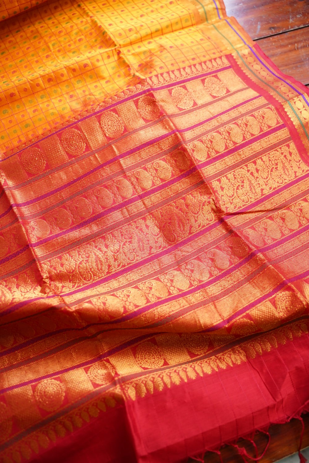 Kanchi Silk Cotton Saree PC18320