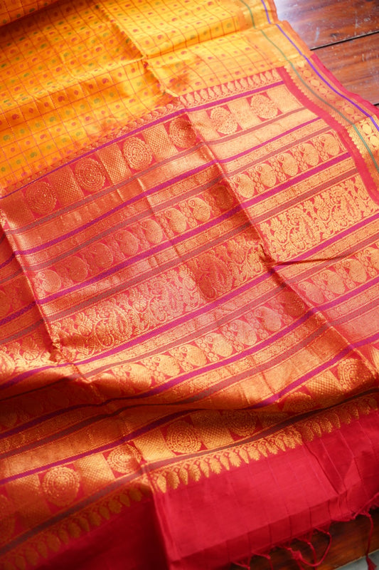 Kanchi Silk Cotton Saree PC18320