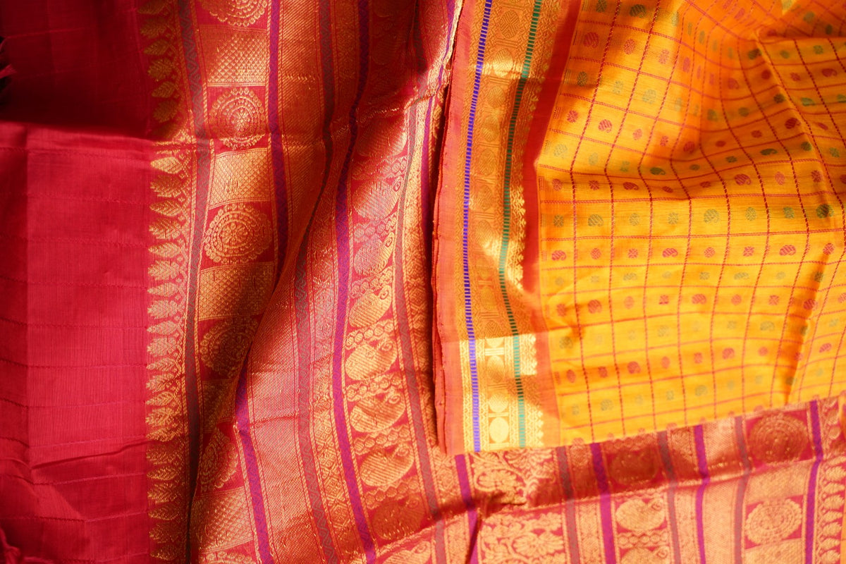 Kanchi Silk Cotton Saree PC18320