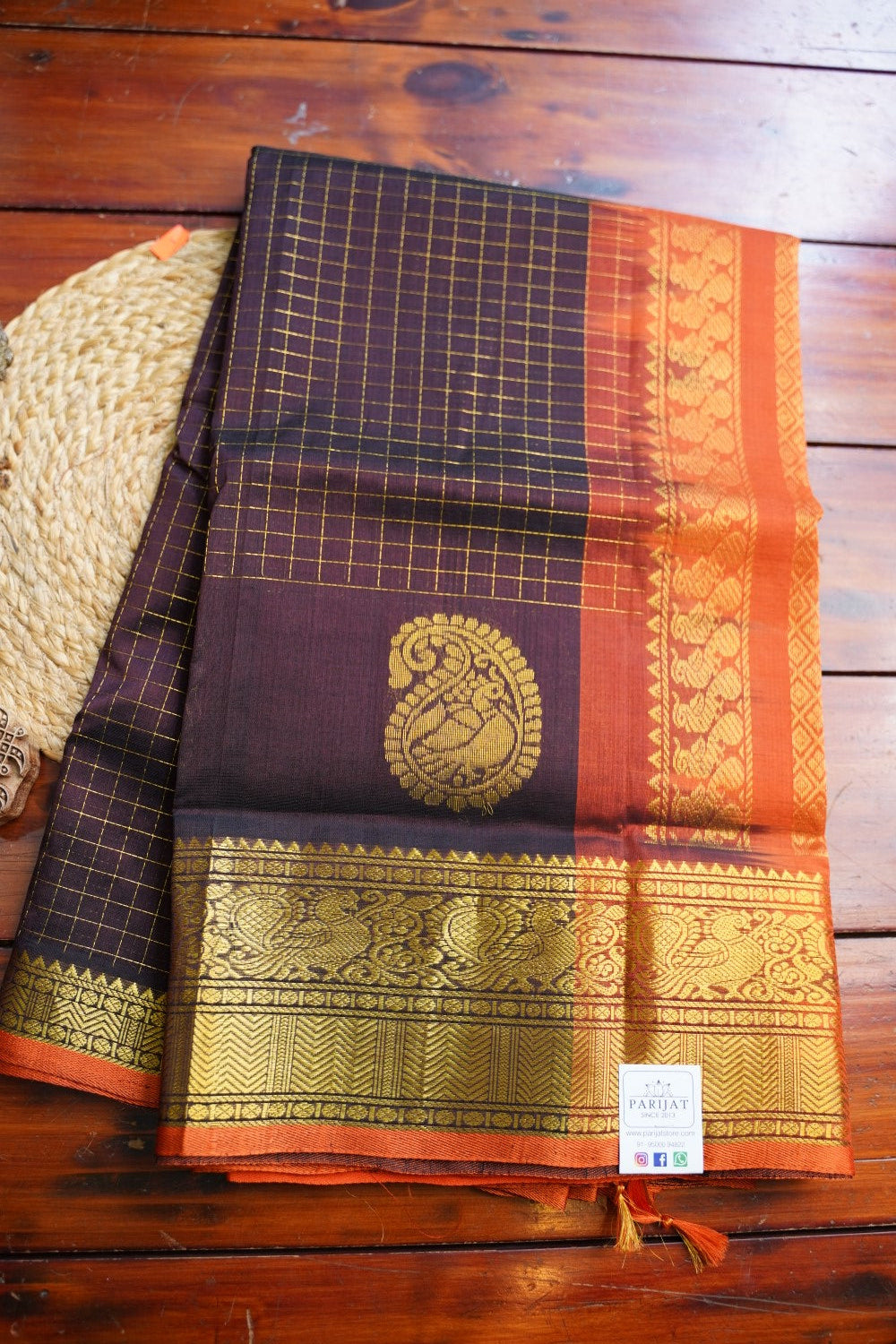 Kanchi Silk Cotton Saree PC18324