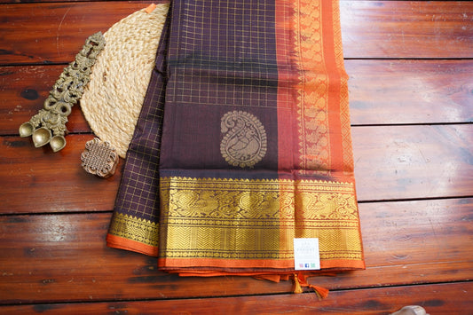 Kanchi Silk Cotton Saree PC18324