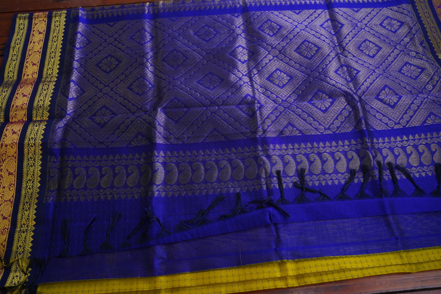 Kanchi Handloom Silk Cotton Saree PC17338